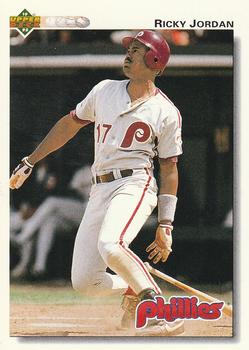 1992 Upper Deck #106 Ricky Jordan Front