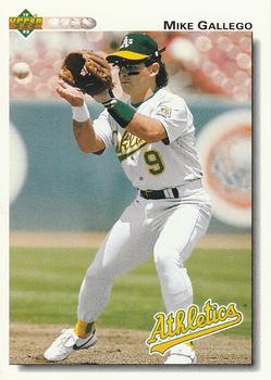 1992 Upper Deck #193 Mike Gallego Front