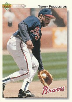 1992 Upper Deck #229 Terry Pendleton Front