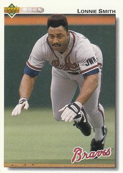 1992 Upper Deck #301 Lonnie Smith Front