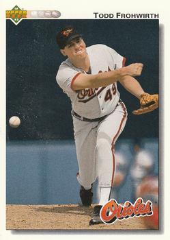1992 Upper Deck #318 Todd Frohwirth Front