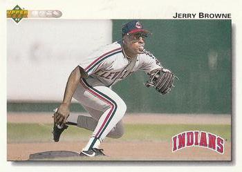 1992 Upper Deck #340 Jerry Browne Front