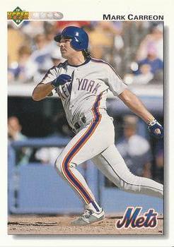 1992 Upper Deck #398 Mark Carreon Front