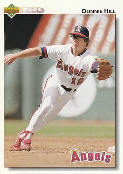 1992 Upper Deck #413 Donnie Hill Front