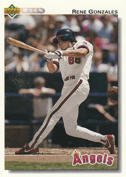 1992 Upper Deck #729 Rene Gonzales Front