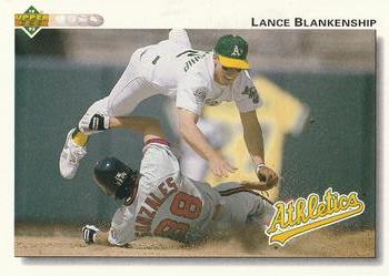 1992 Upper Deck #749 Lance Blankenship Front