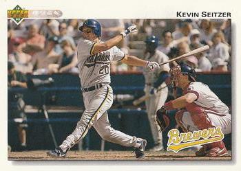 1992 Upper Deck #783 Kevin Seitzer Front