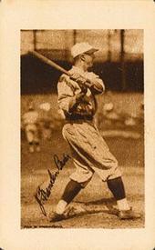 1923 Curtis Ireland (E123) #NNO Home Run Baker Front