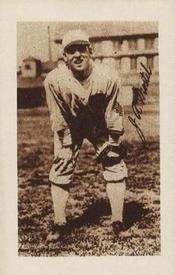 1923 Curtis Ireland (E123) #NNO Johnny Mostil Front