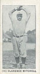 1928 W502 Game Backs Strip #15 Clarence Mitchell Front