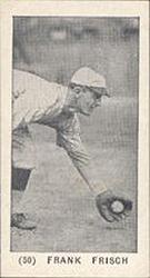 1928 W502 Game Backs Strip #50 Frankie Frisch Front