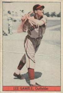 1939 Cincinnati Reds (W711-1) #NNO Lee Gamble Front