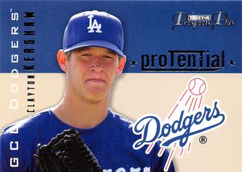 2006 Tristar Prospects Plus - ProTential #P-19 Clayton Kershaw Front