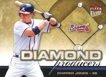 2006 Ultra - Diamond Producers #DP2 Chipper Jones Front
