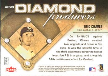 2006 Ultra - Diamond Producers #DP24 Eric Chavez Back