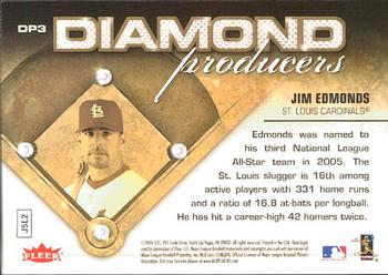 2006 Ultra - Diamond Producers #DP3 Jim Edmonds Back