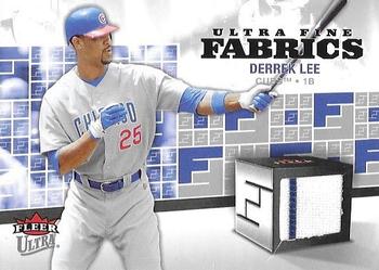 2006 Ultra - Ultra Fine Fabrics #FM-DL Derrek Lee Front