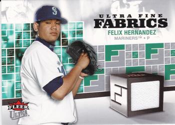 2006 Ultra - Ultra Fine Fabrics #FM-FH Felix Hernandez Front