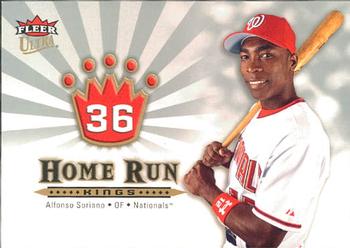 2006 Ultra - Home Run Kings #HRK12 Alfonso Soriano Front