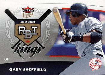 2006 Ultra - RBI Kings #RBI8 Gary Sheffield Front