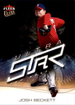 2006 Ultra - Ultra Star #US-35 Josh Beckett Front