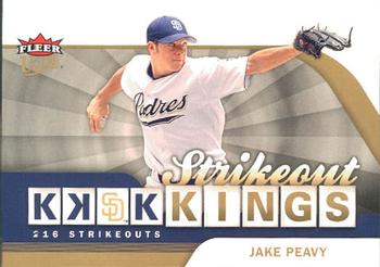 2006 Ultra - Strikeout Kings #SOK3 Jake Peavy Front