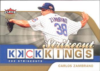 2006 Ultra - Strikeout Kings #SOK9 Carlos Zambrano Front