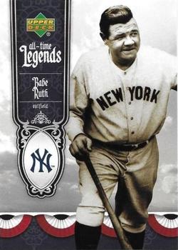 2006 Upper Deck - All-Time Legends #ATL-3 Babe Ruth Front