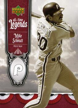 2006 Upper Deck - All-Time Legends #ATL-10 Mike Schmidt Front