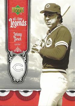 2006 Upper Deck - All-Time Legends #ATL-13 Johnny Bench Front