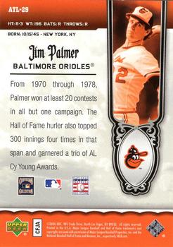 2006 Upper Deck - All-Time Legends #ATL-29 Jim Palmer Back