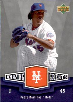 2006 Upper Deck - Amazing Greats #AG-PM Pedro Martinez Front
