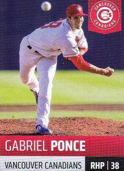2019 Grandstand Vancouver Canadians #NNO Gabriel Ponce Front