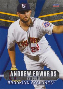 2019 Choice Brooklyn Cyclones #07 Andrew Edwards Front