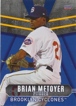 2019 Choice Brooklyn Cyclones #19 Brian Metoyer Front