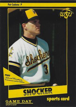 1989 Game Day Wichita State Shockers National Champions #NNO Pat Cedeno Front