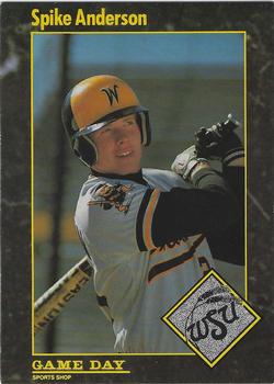 1990 Game Day Wichita State Shockers #2 Spike Anderson Front