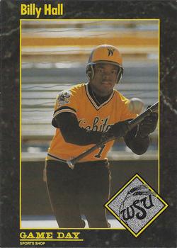 1990 Game Day Wichita State Shockers #16 Billy Hall Front