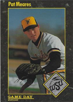 1990 Game Day Wichita State Shockers #24 Pat Meares Front
