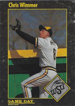 1990 Game Day Wichita State Shockers #38 Chris Wimmer Front