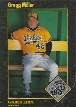 1990 Game Day Wichita State Shockers #43 Gregg Miller Front