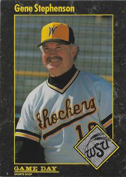 1990 Game Day Wichita State Shockers #44 Gene Stephenson Front
