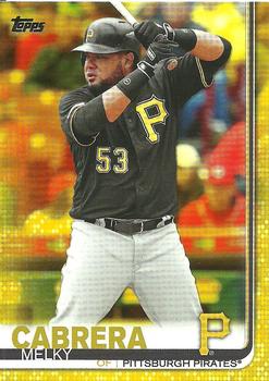 2019 Topps Update - Yellow #US21 Melky Cabrera Front