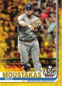 2019 Topps Update - Yellow #US49 Mike Moustakas Front