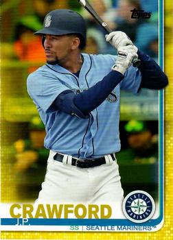 2019 Topps Update - Yellow #US177 J.P. Crawford Front