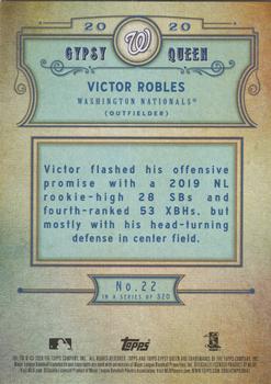 2020 Topps Gypsy Queen #22 Victor Robles Back