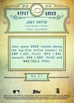 2020 Topps Gypsy Queen #27 Joey Votto Back