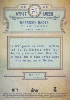 2020 Topps Gypsy Queen #53 Harrison Bader Back