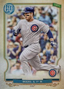 2020 Topps Gypsy Queen #86 Anthony Rizzo Front