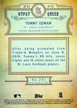2020 Topps Gypsy Queen #291 Tommy Edman Back